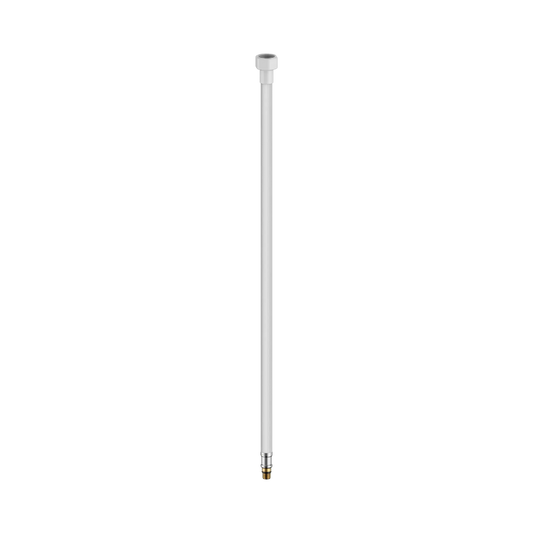 Premium Flexible Mixer Tap Hose Pair Matte White