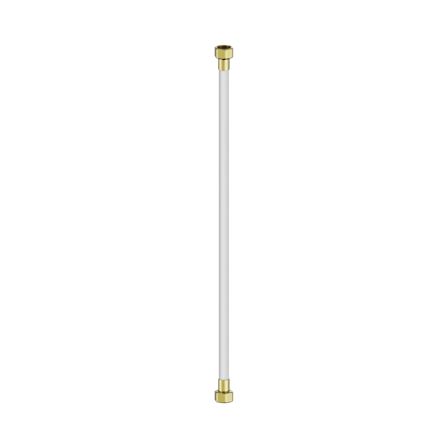500mm Premium G1/2 Female Flexible Water Connector Hose Brushed Gold