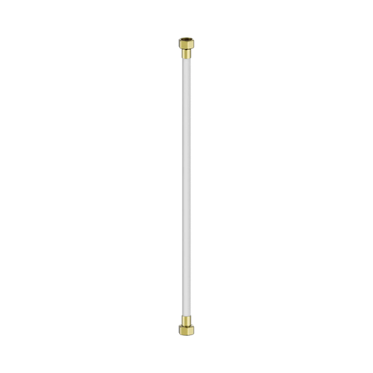500mm Premium G1/2 Female Flexible Water Connector Hose Brushed Gold