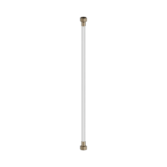 500mm Premium G1/2 Female Flexible Water Connector Hose Brushed Bronze