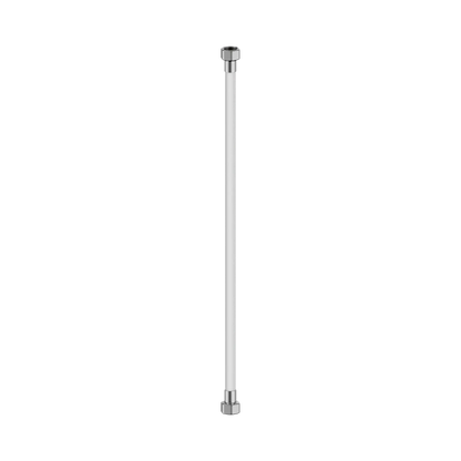 500mm Premium G1/2 Female Flexible Water Connector Hose Chrome