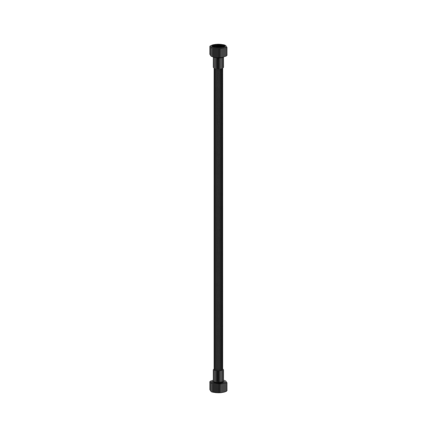 500mm Premium G1/2 Female Flexible Water Connector Hose Matte Black