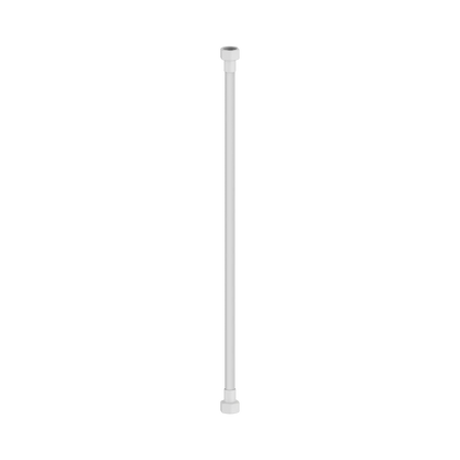 500mm Premium G1/2 Female Flexible Water Connector Hose Matte White