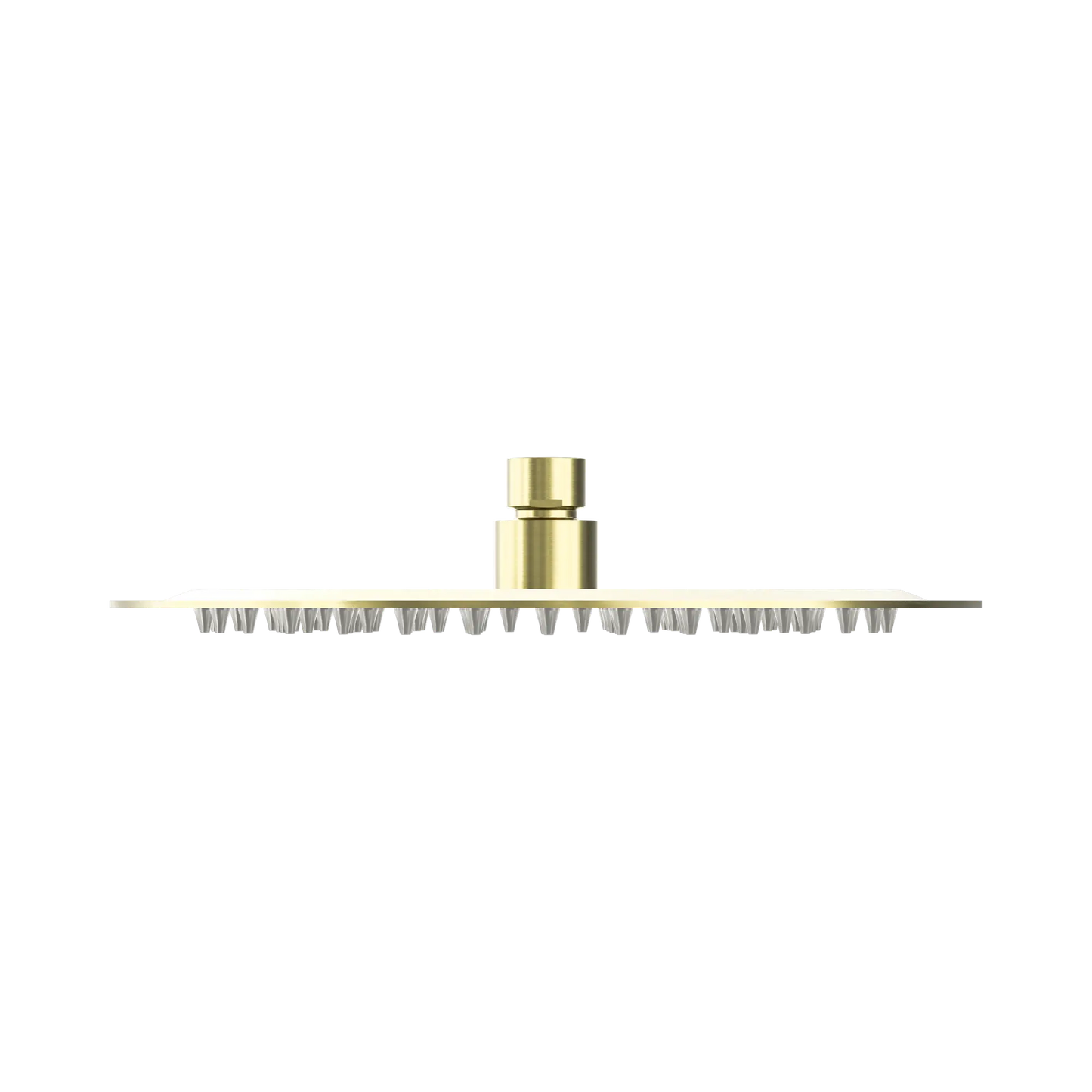 250mm Round Stainless Steel Shower Head 4 Star Rating Brushed Gold