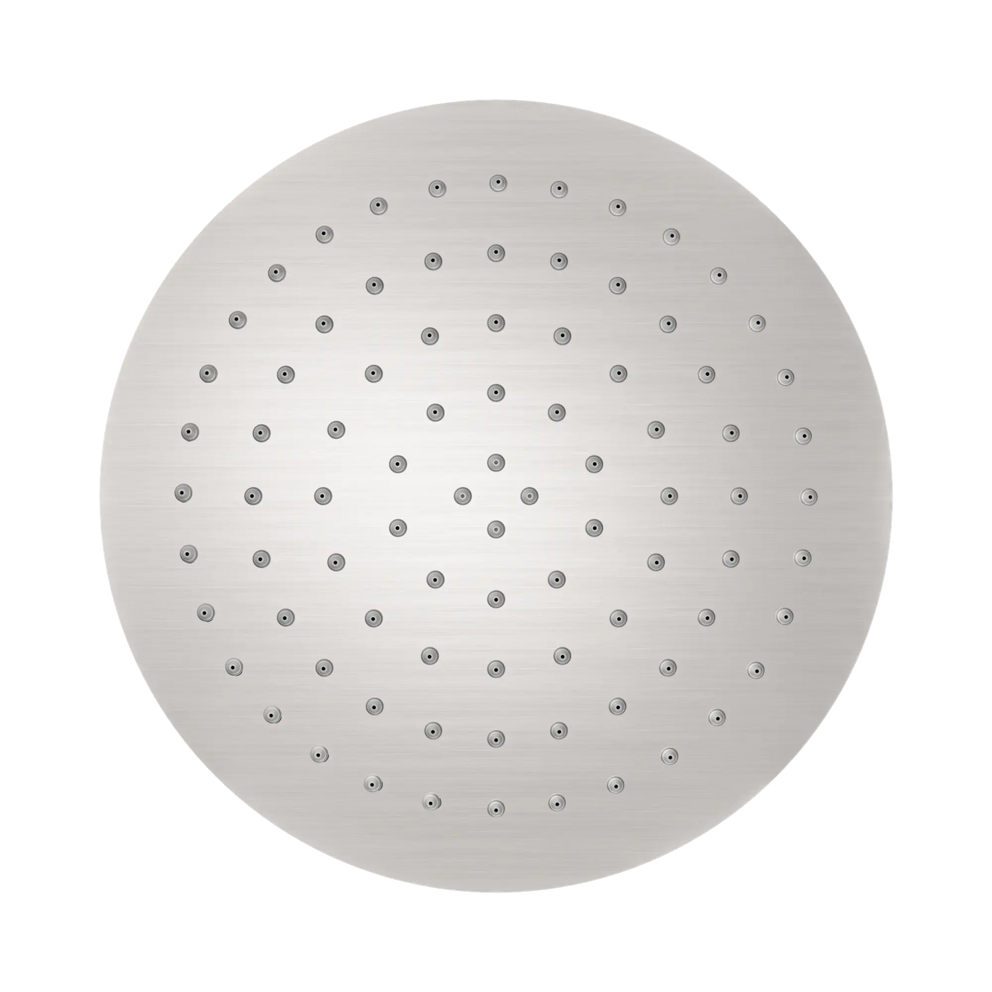 250mm Round Stainless Steel Shower Head 4 Star Rating Brushed Nickel