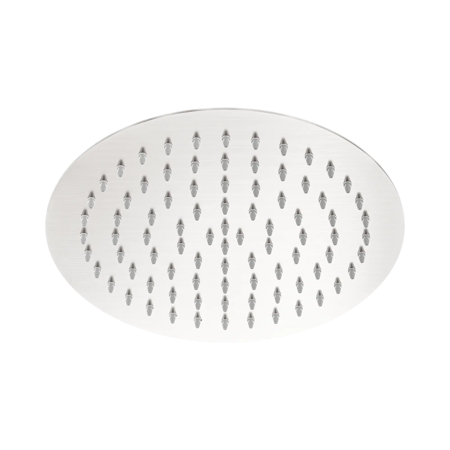 250mm Round Stainless Steel Shower Head 4 Star Rating Brushed Nickel