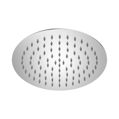250mm Round Stainless Steel Shower Head 4 Star Rating Chrome