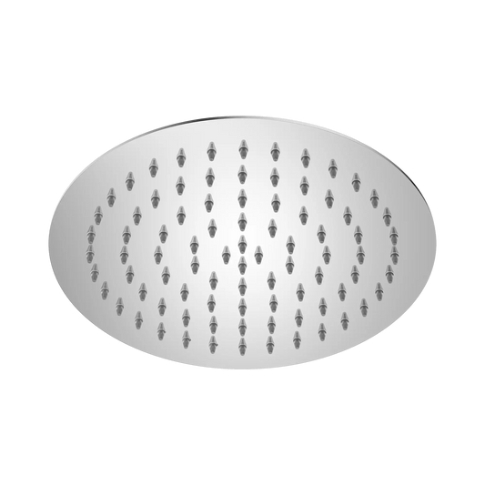 250mm Round Stainless Steel Shower Head 4 Star Rating Chrome