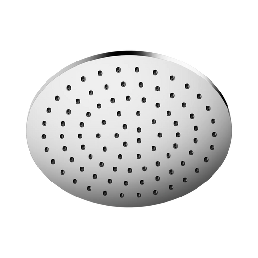 250mm Round Metal Shower Head II Chrome