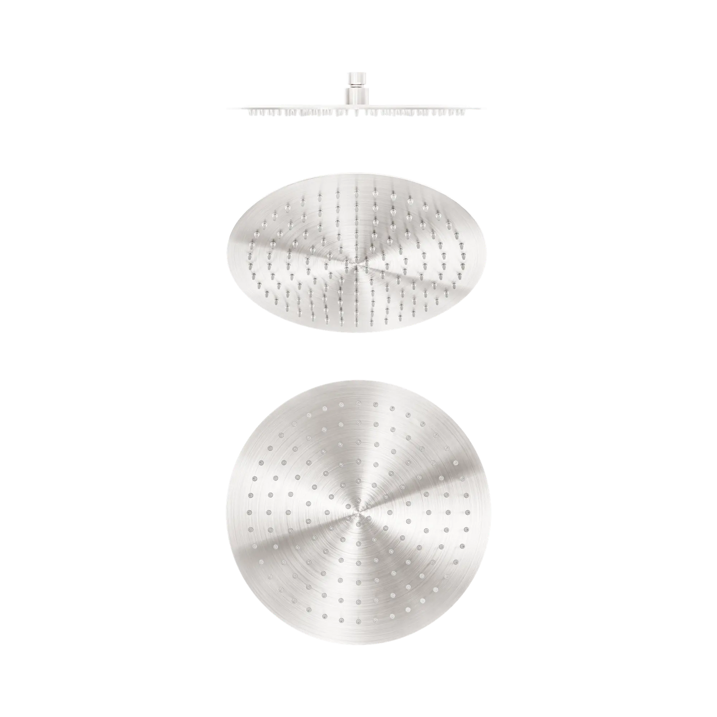 Zen SS316L 300mm Round Shower Head Brushed Nickel
