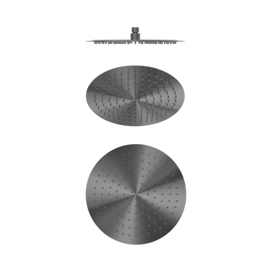 Zen SS316L 300mm Round Shower Head Graphite