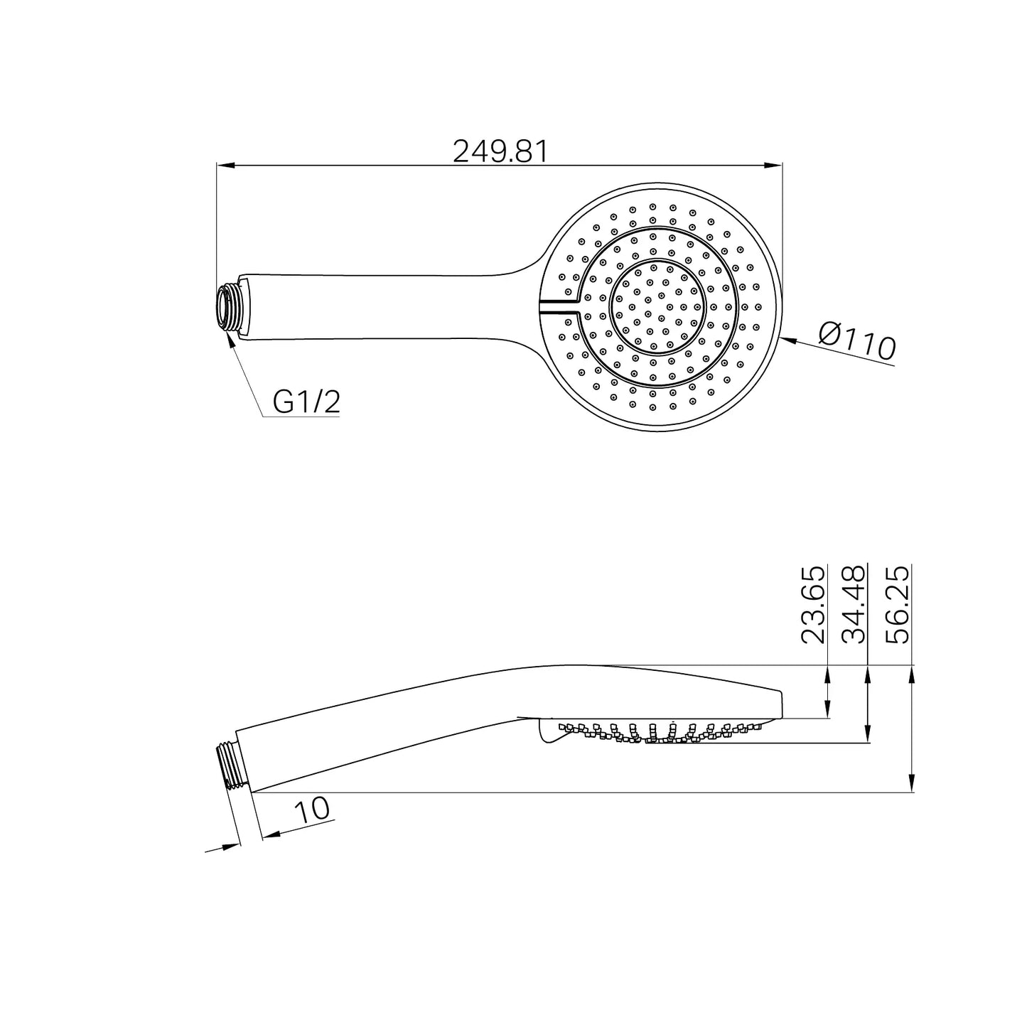 Air Hand Shower Chrome