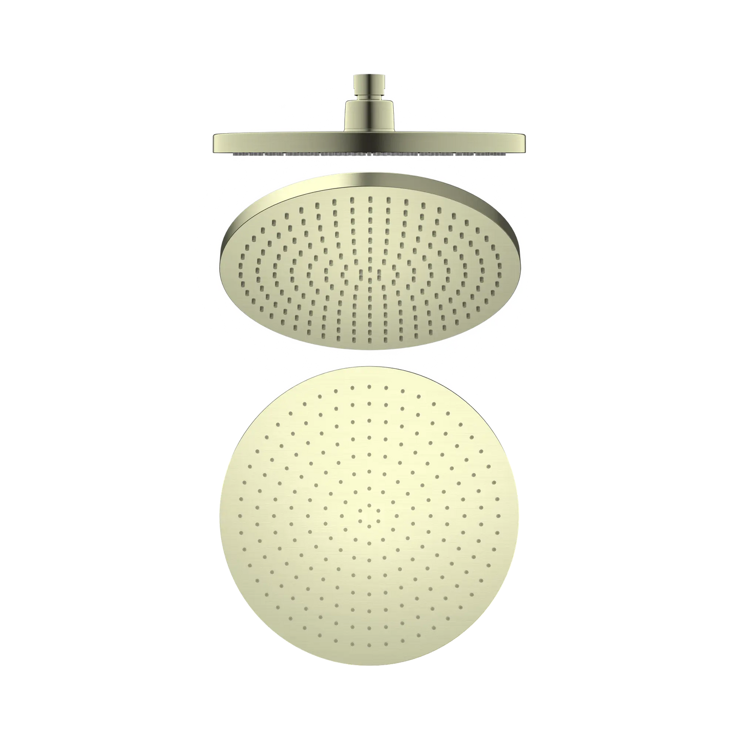 230mm Air Shower Head Brushed Gold