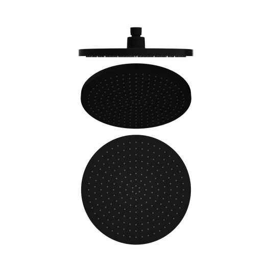 230mm Air Shower Head Matte Black