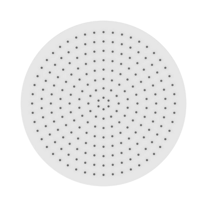 230mm Air Shower Head Matte White