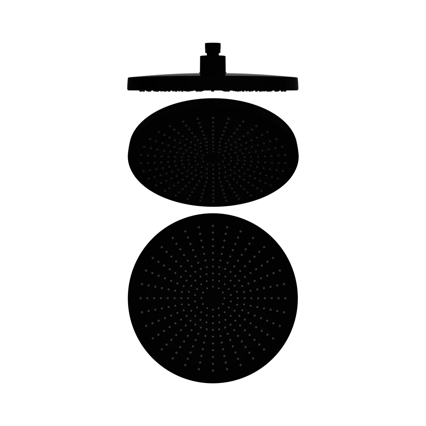 Opal 250mm Shower Head Matte Black