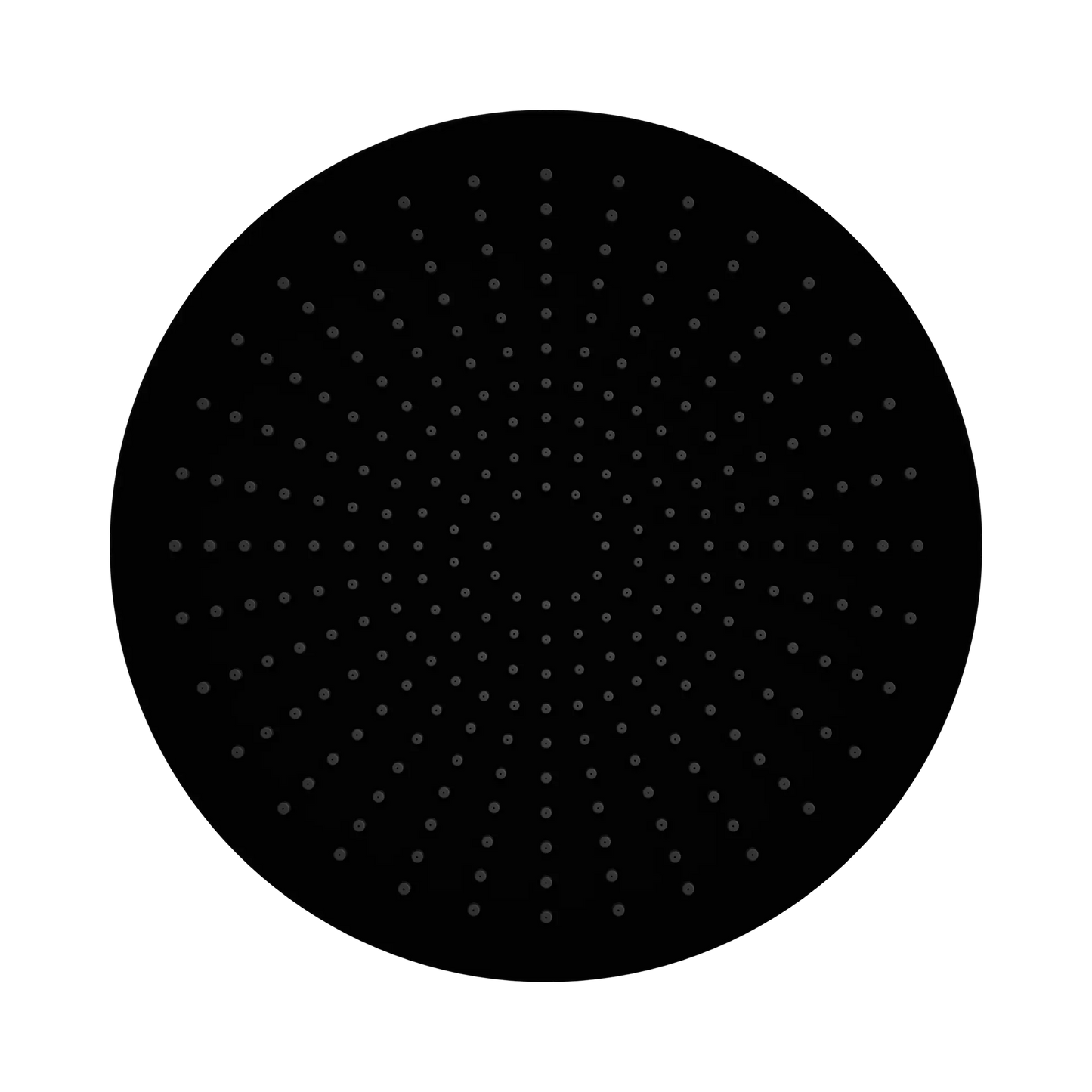 Opal 250mm Shower Head Matte Black