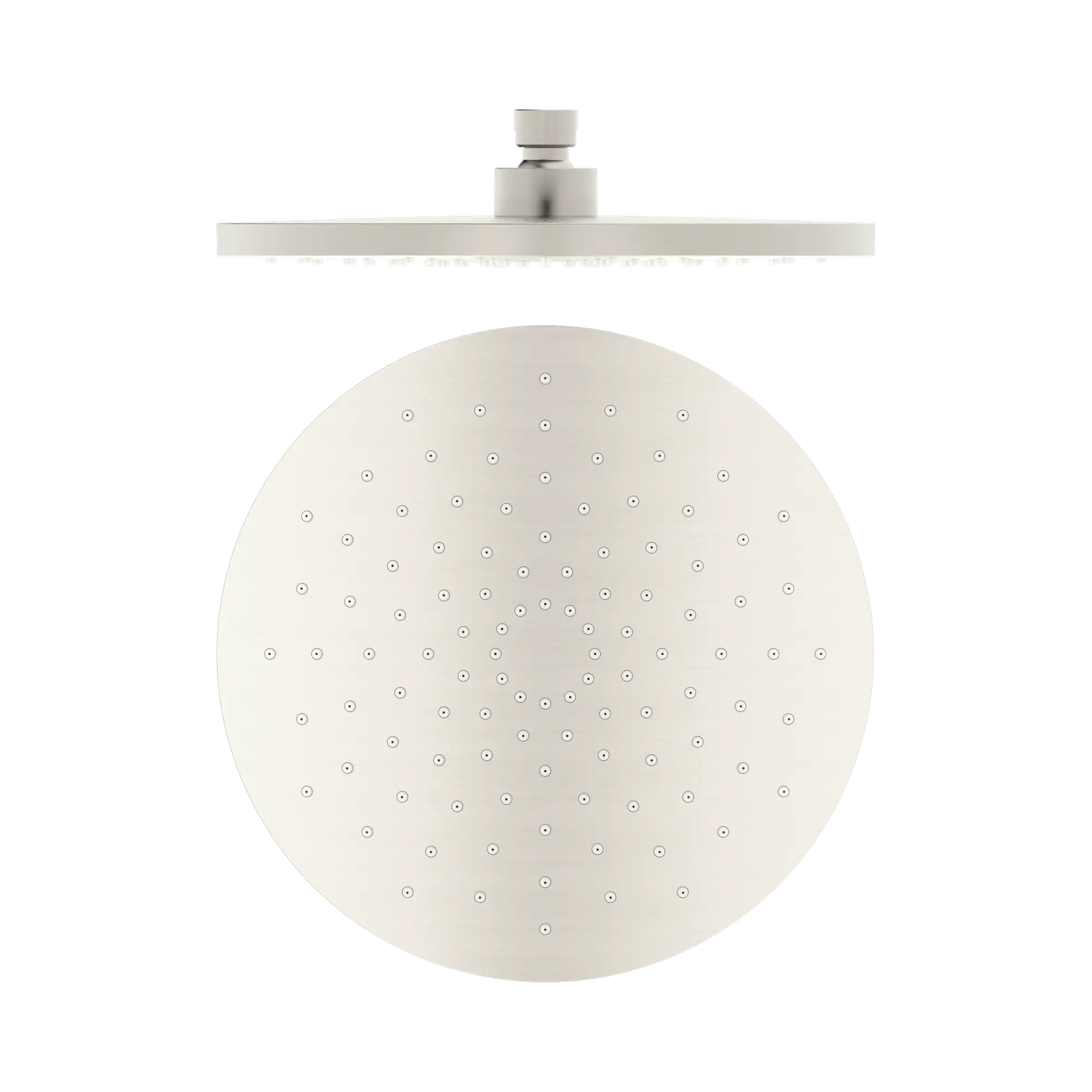 250mm ABS Round Shower Head Brushed Nickel