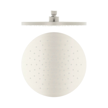 250mm ABS Round Shower Head Brushed Nickel