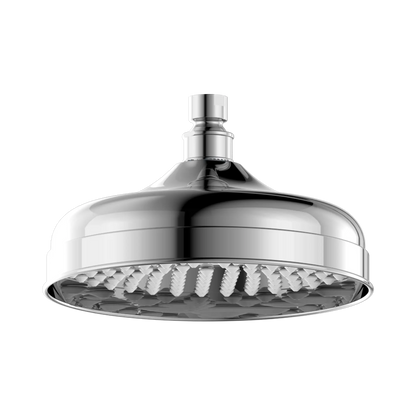 York 200mm Shower Head Chrome