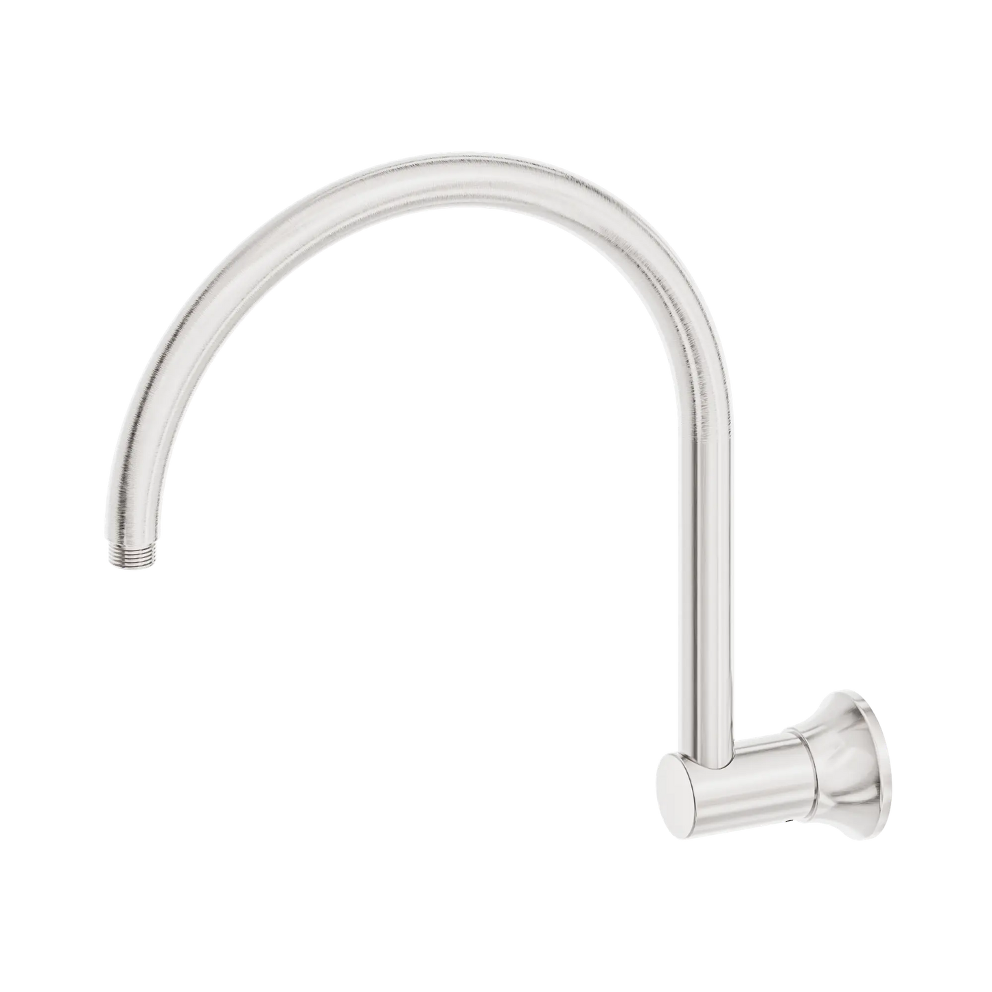 Nero York Wall Shower Arm Brushed Nickel