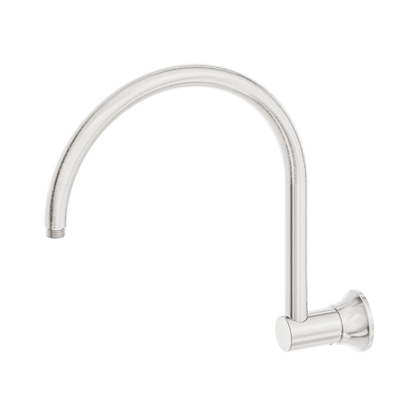 Nero York Wall Shower Arm Brushed Nickel
