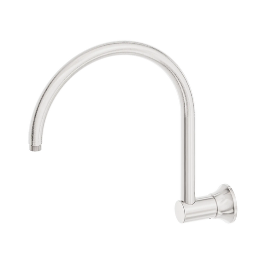Nero York Wall Shower Arm Brushed Nickel
