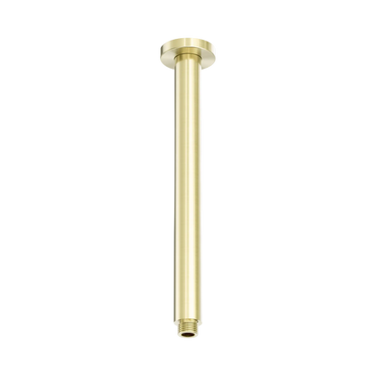 Zen SS316L Round Ceiling Arm 300mm Length Brushed Gold