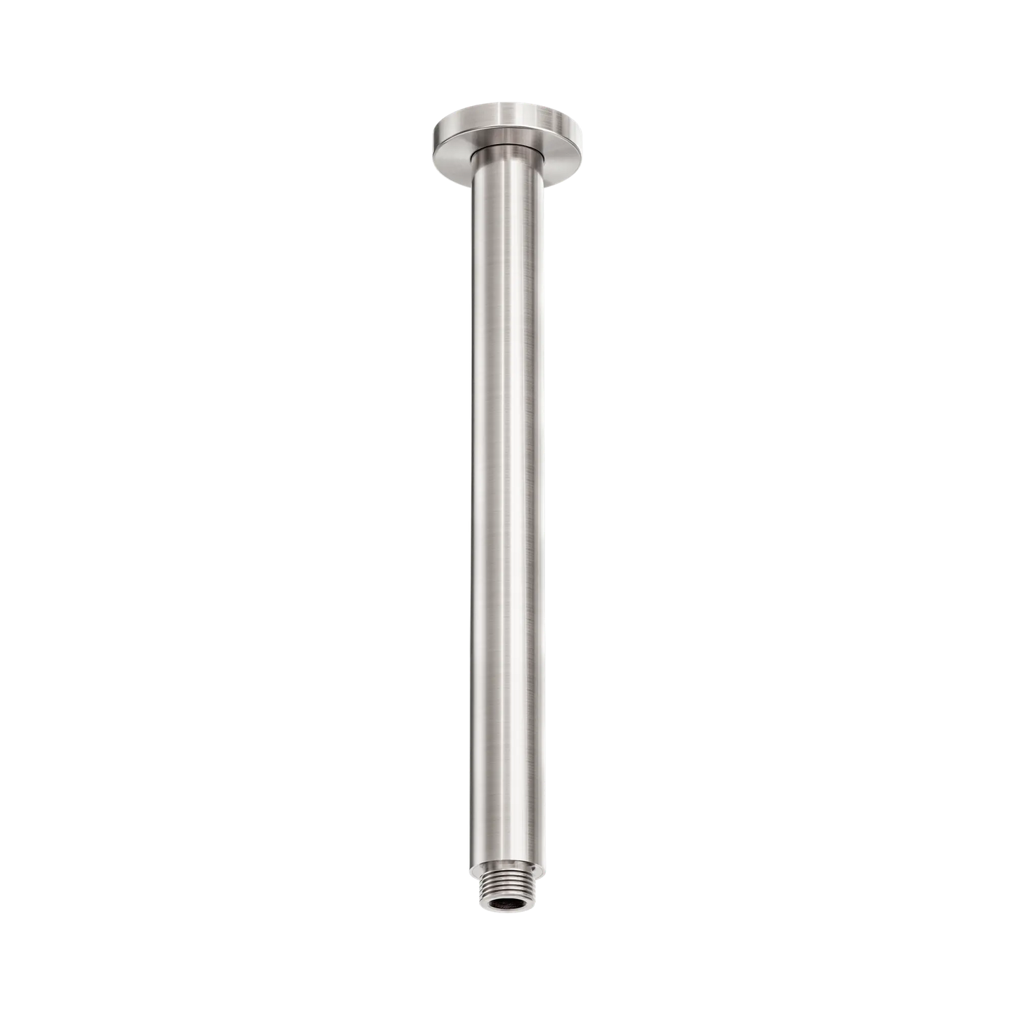 Zen SS316L Round Ceiling Arm 300mm Length Brushed Nickel