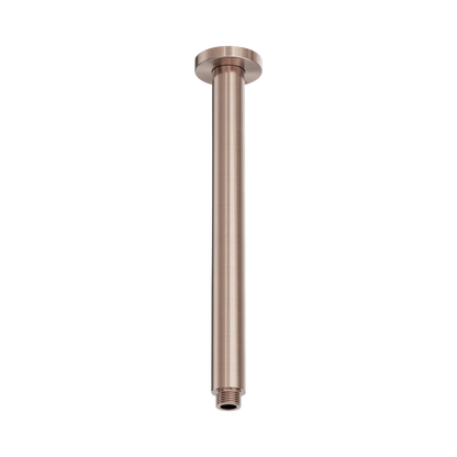 Zen SS316L Round Ceiling Arm 300mm Length Brushed Bronze