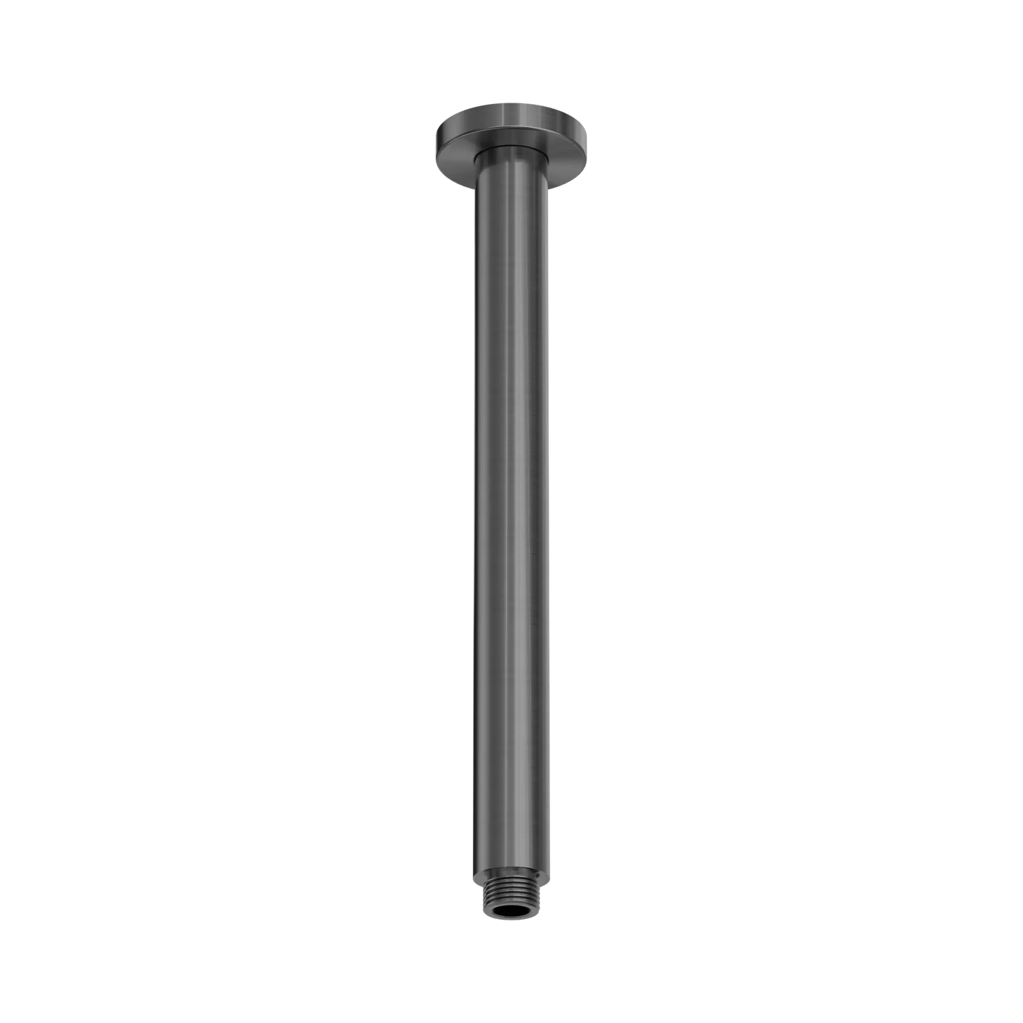 Zen SS316L Round Ceiling Arm 300mm Length Graphite