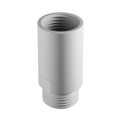 Dual Check Valve Male X Female G1/2 Matte White