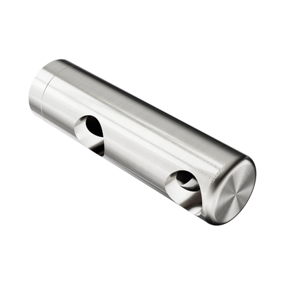 Nero Mecca Care Make Your Own 25mm Grab Rail Double Towel Bracket Right Chrome