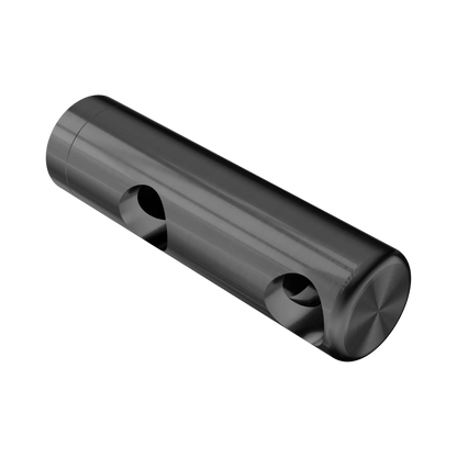 Mecca Care Make Your Own 25mm Grab Rail Double Towel Bracket Right Gun Metal