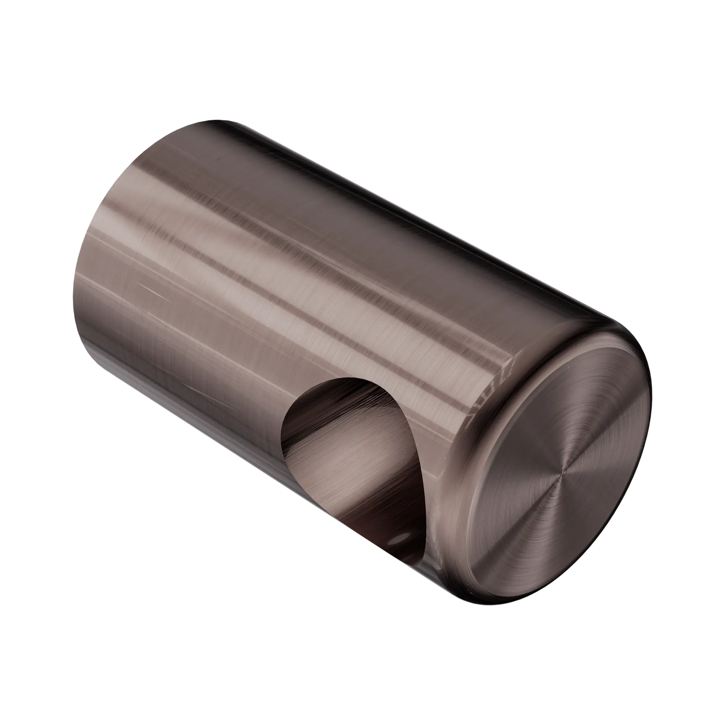 Mecca Care Make Your Own 32mm Grab Rail End Bracket Brushed Bronze
