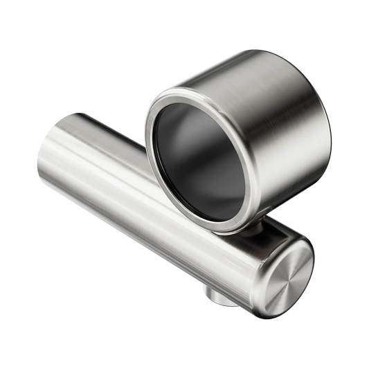 Mecca Care Make Your Own 32mm Hand Rail Undermount Mid Bracket Brushed Nickel