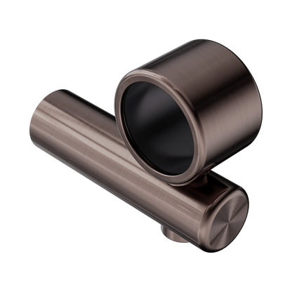 Nero Mecca Care Make Your Own 32mm Hand Rail Undermount Mid Bracket Brushed Bronze