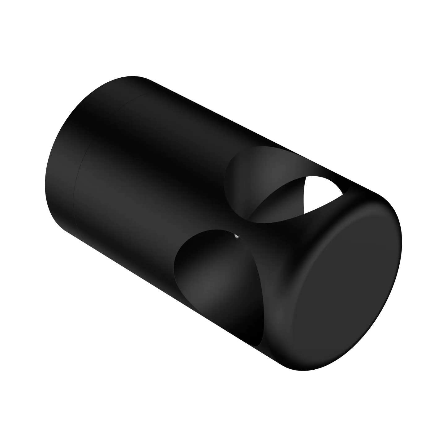 Nero Mecca Care Make Your Own 32mm Grab Rail T Bar Bracket Matte Black