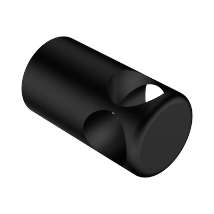 Nero Mecca Care Make Your Own 32mm Grab Rail T Bar Bracket Matte Black