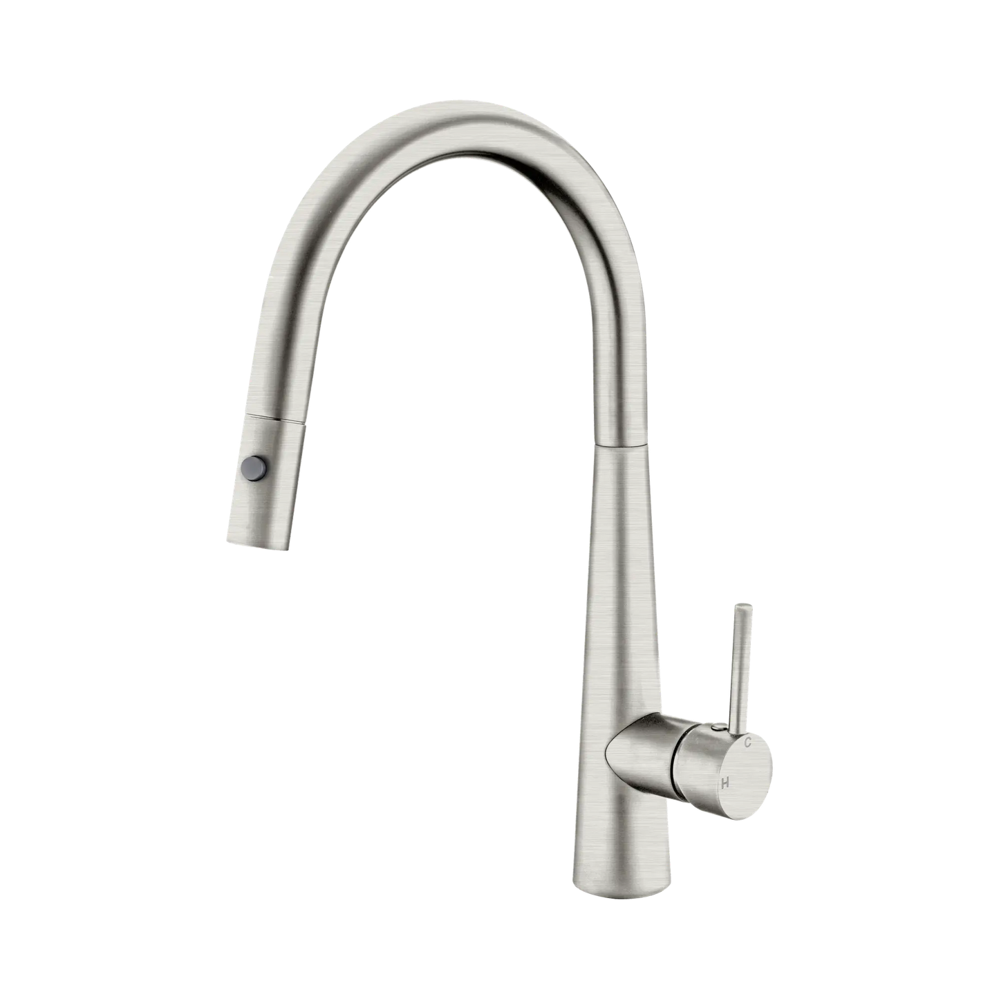 Dolce Pull Out Sink Mixer With Vegie Spray Function Brushed Nickel