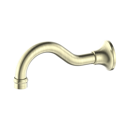York Bath Spout Only Aged Brass