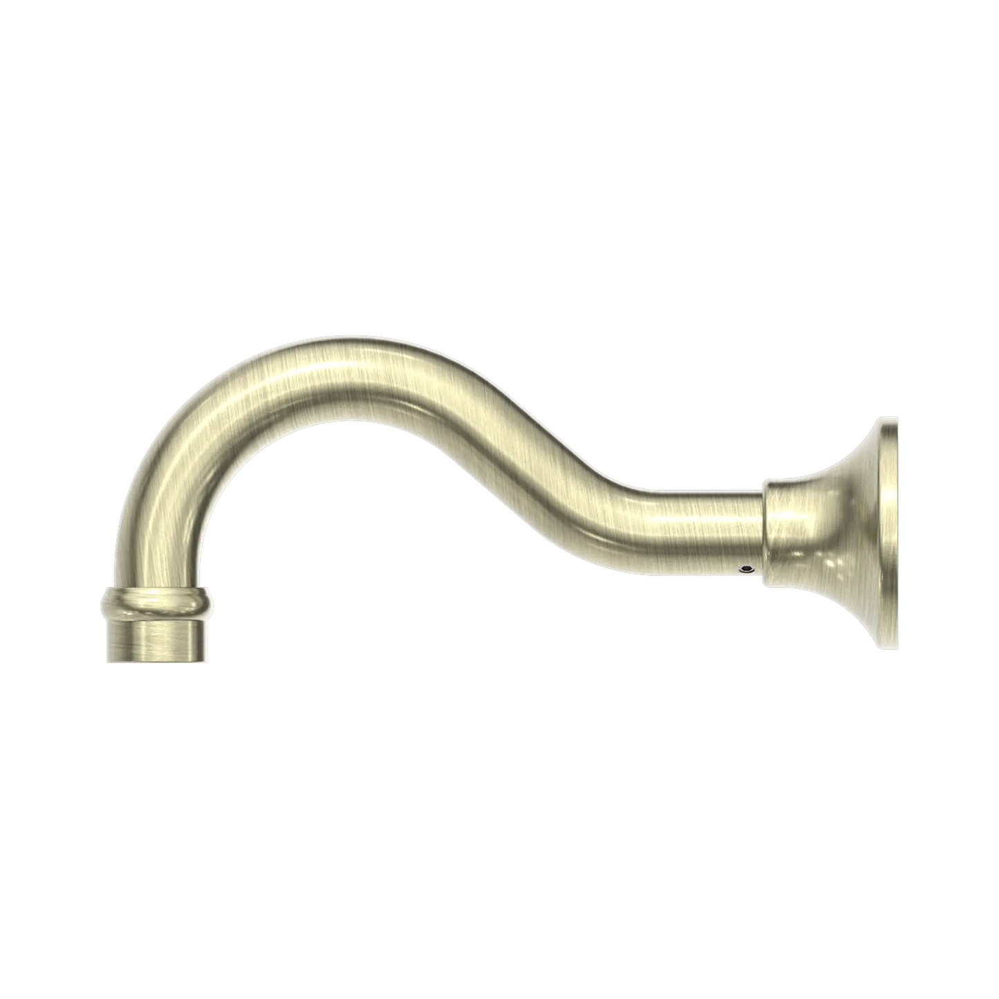 York Bath Spout Only Aged Brass