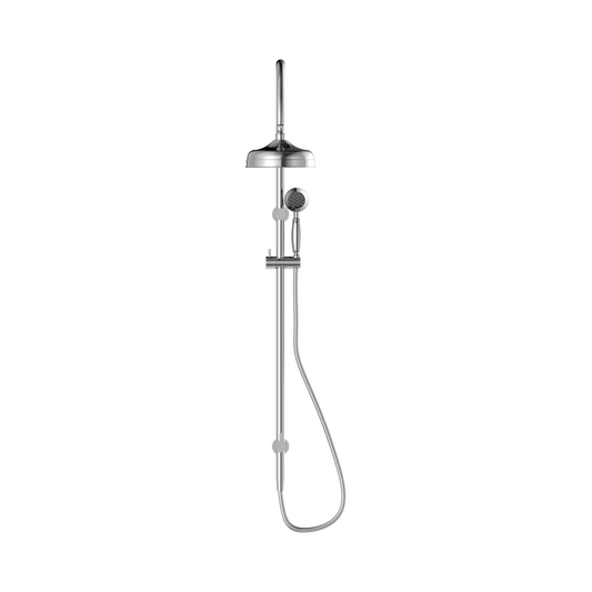 York Twin Shower With Metal Hand Shower Chrome