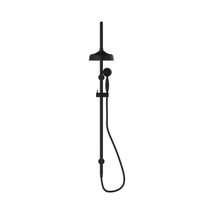 York Twin Shower With Metal Hand Shower Matte Black