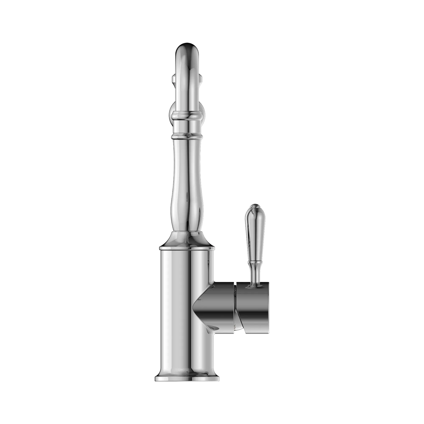York Kitchen Mixer Hook Spout With Metal Lever Chrome