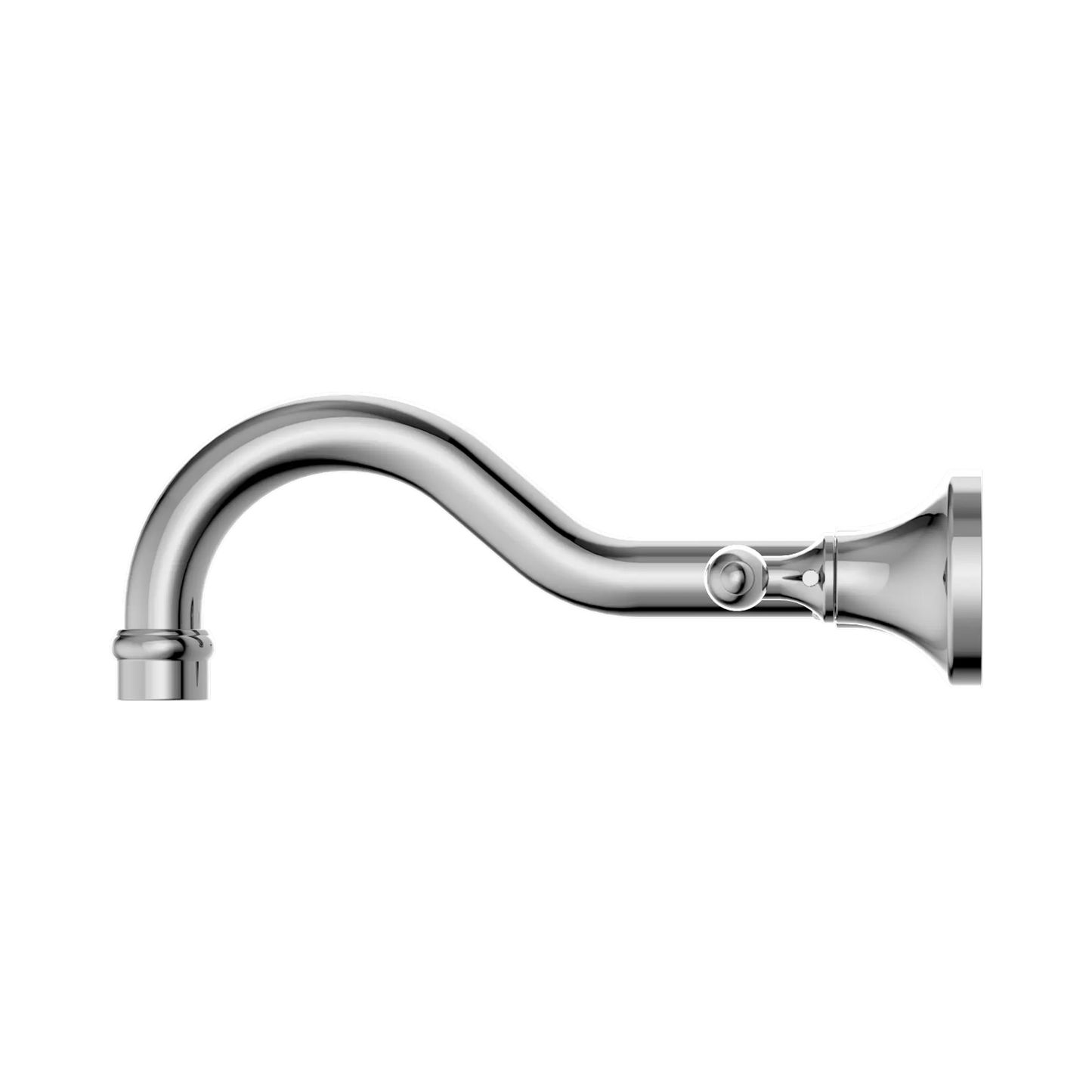 York Wall Basin Set With Metal Lever Chrome
