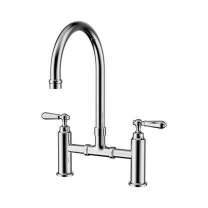 York Bridge Kitchen Set Chrome