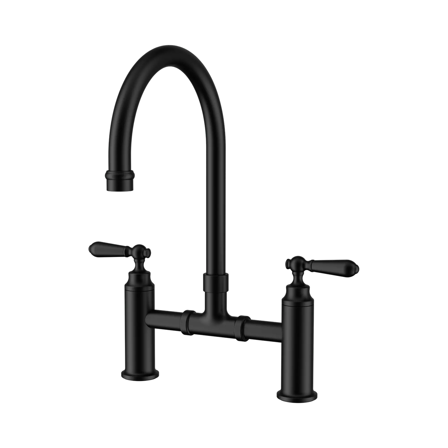 York Bridge Kitchen Set Matte Black