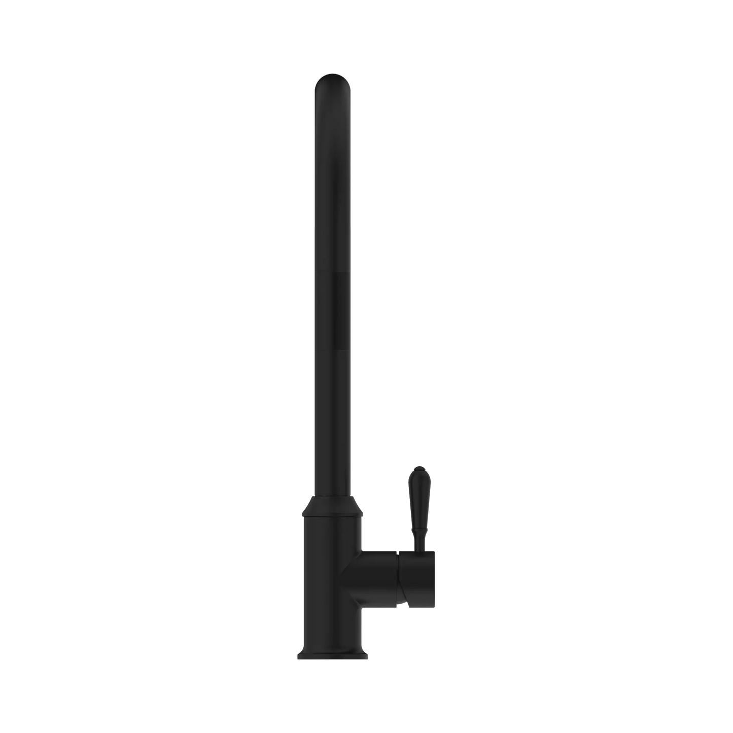 York Pull Out Sink Mixer With Vegie Spray Function With Metal Lever Matte Black