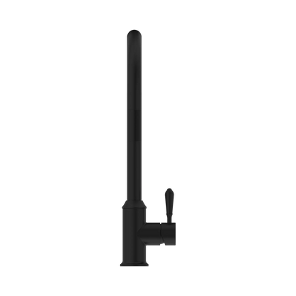 York Pull Out Sink Mixer With Vegie Spray Function With Metal Lever Matte Black